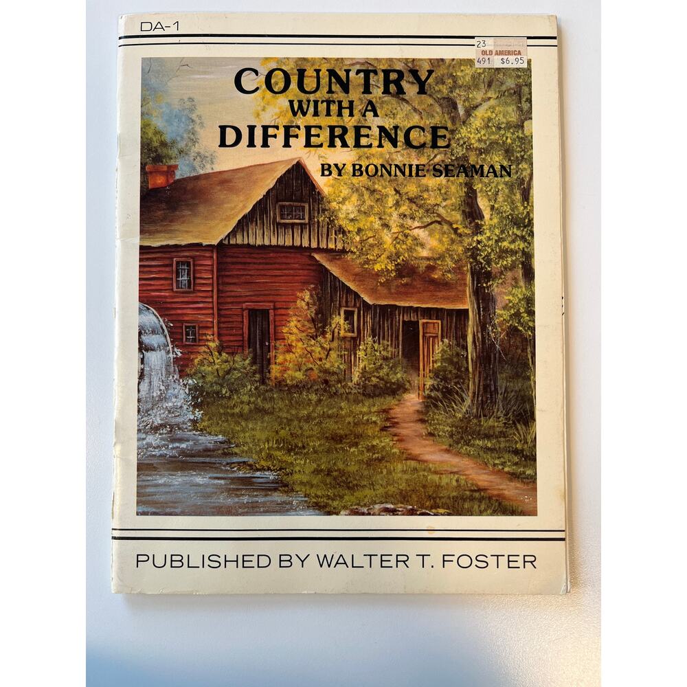 Country with  a Difference: Vintage Painting Instruction Magazine